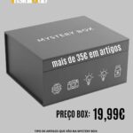 Mystery Box + de 35€ em artigos